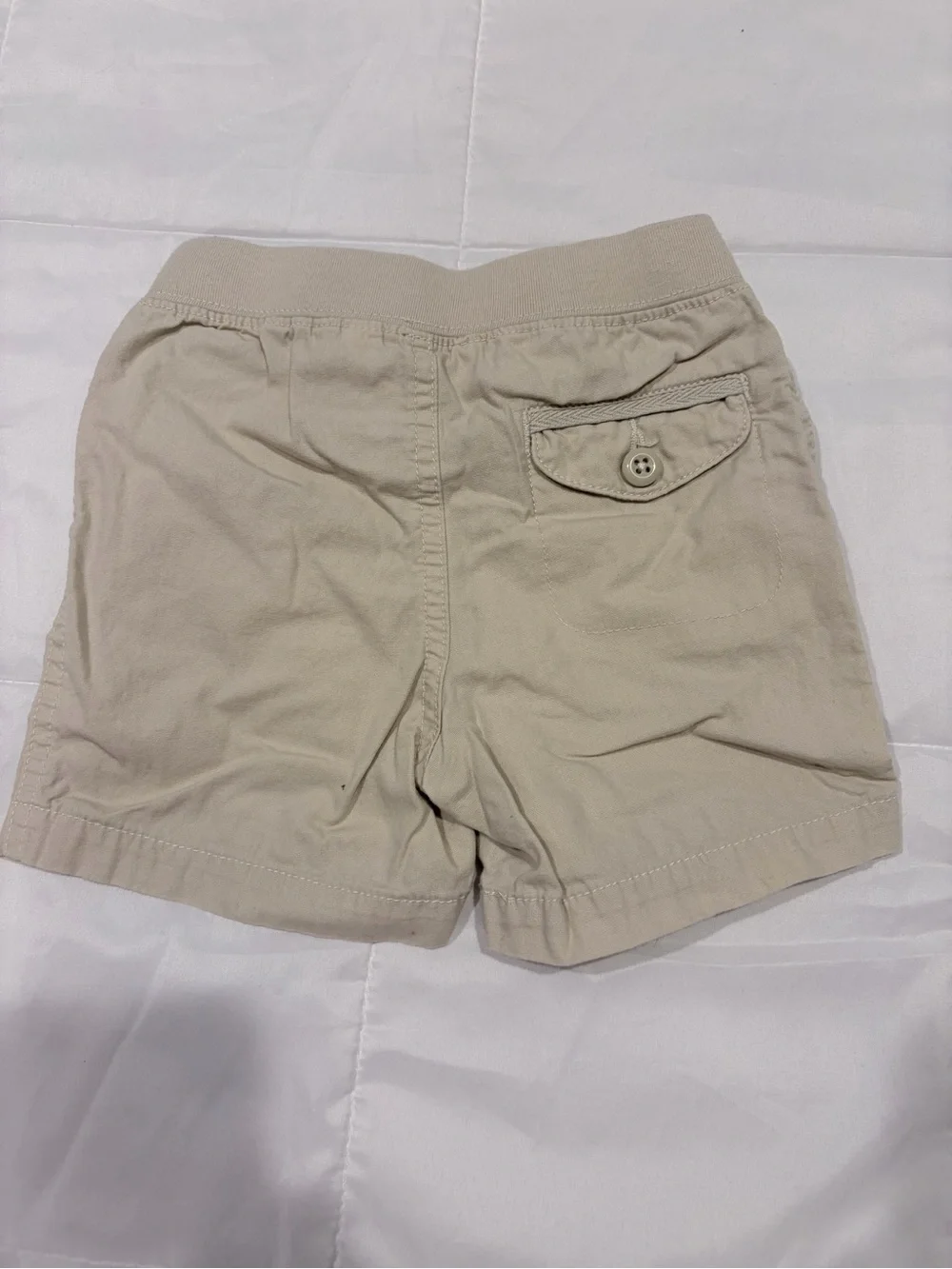 Ralph Lauren Beige Drawstring Cotton Men's Shorts